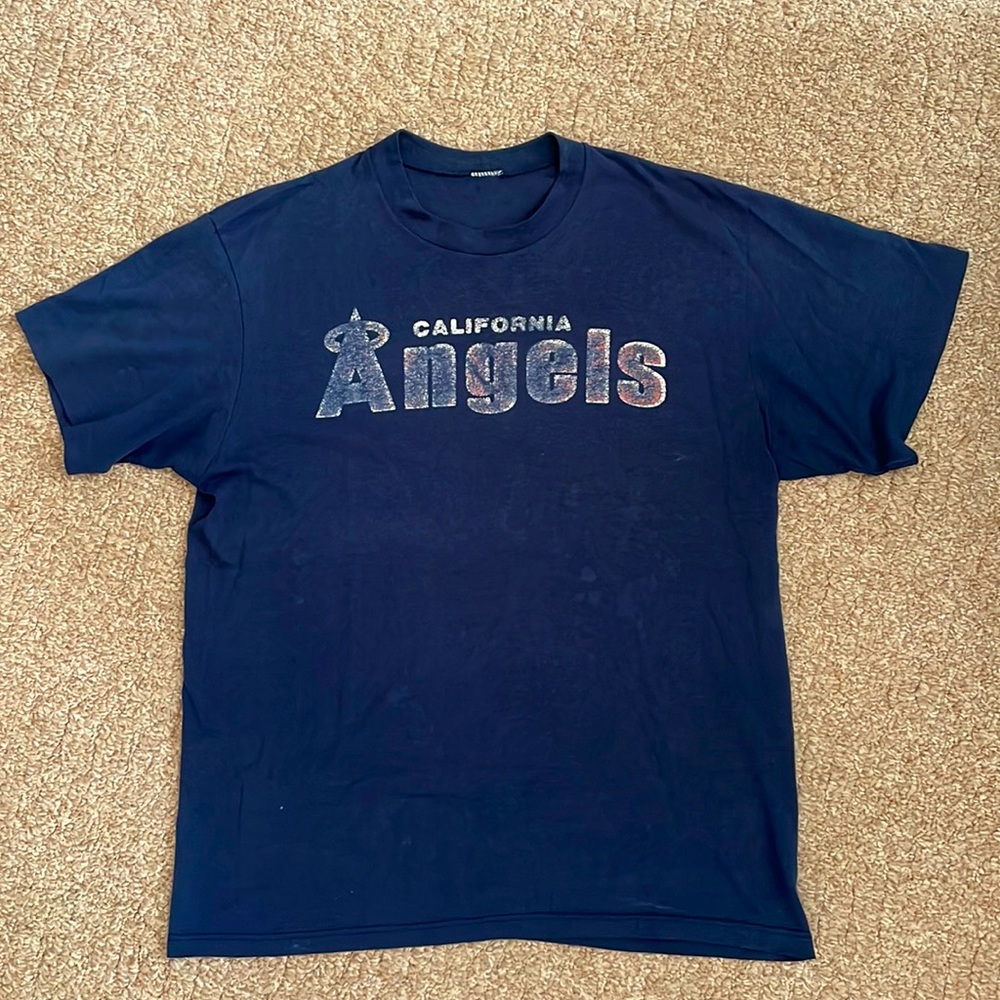 Vintage 1980s California Angels t-shirt